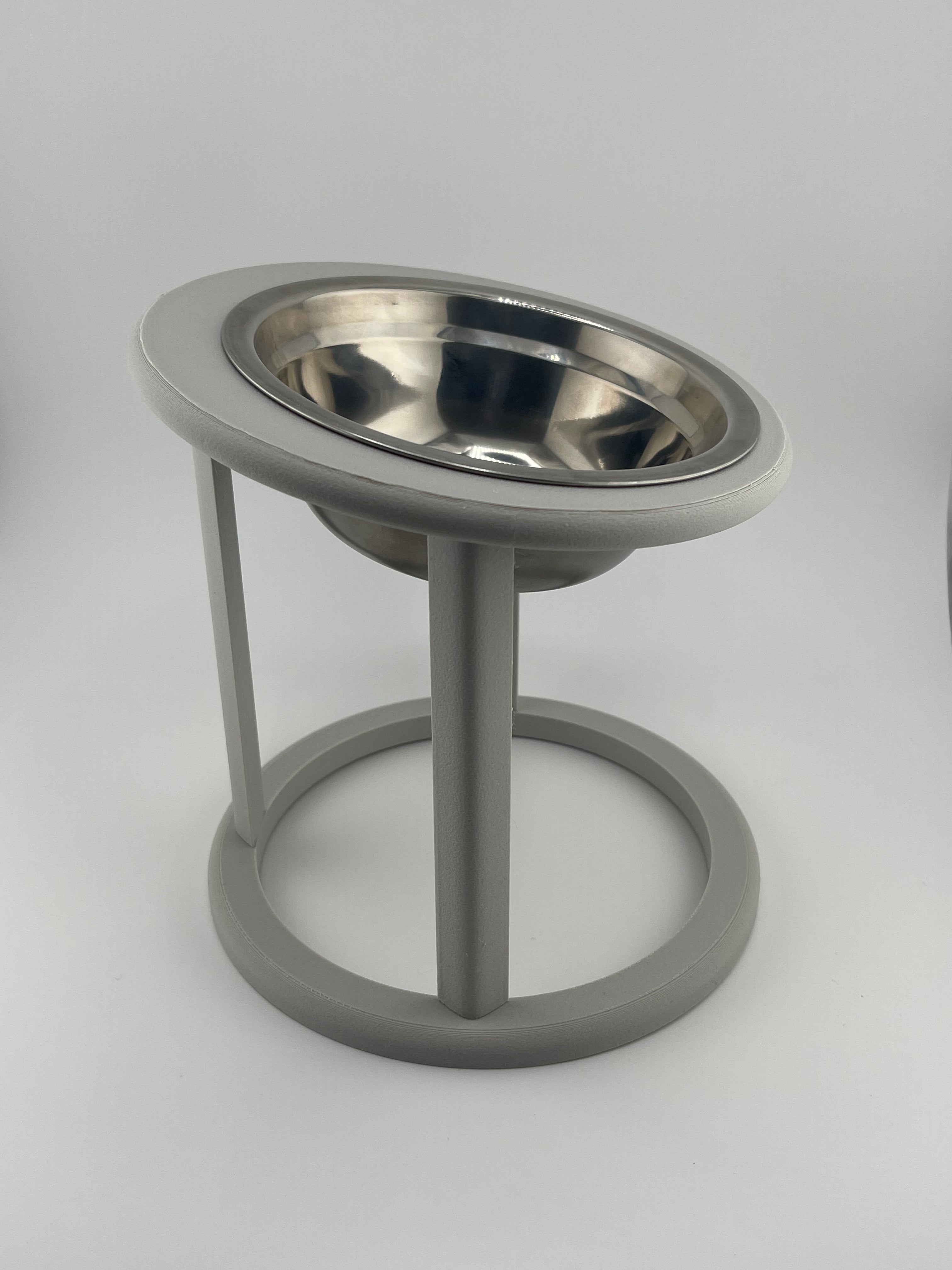 Elevated cat bowl